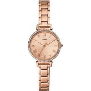 Klokkerem Fossil ES4447 Rustfritt stål Rose 10mm